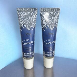 Bath & Body Works DISNEY PRINCESS CINDERELLA LIP GLOSS .47 OZ X2 New!